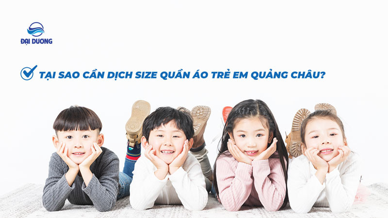 Hình ảnh minh họa tầm quan trọng của việc dịch bảng size quần áo trẻ em Trung Quốc, giúp chọn đồ vừa vặn cho bé.