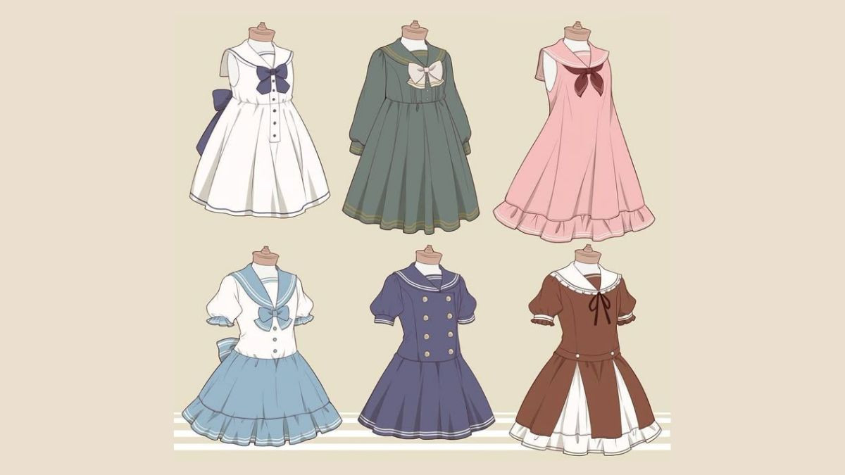 Học cách vẽ nếp gấp và độ rủ cho quần áo anime tạo cảm giác chuyển động tự nhiên, giúp trang phục cá tính hơn.