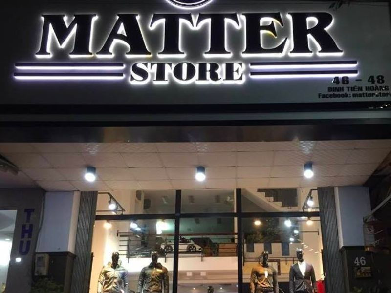 Matter Store cung cấp sản phẩm thời trang mang phong cách trẻ trung, hiện đại, phá cách, bắt kịp xu hướng thời trang thế giới