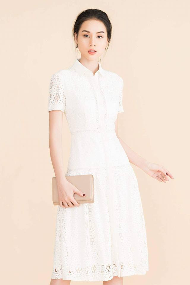 Mẫu thiết kế váy công sở hiện đại của Eva de Eva Bắc Giang