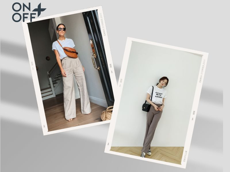 Túi xách là phụ kiện không thể thiếu, giúp hoàn thiện bộ trang phục quần tây áo thun nữ, đồng thời tạo điểm nhấn cá tính