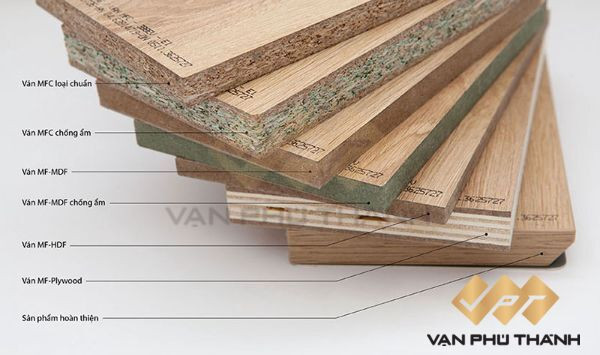 Ván gỗ MDF lõi xanh phủ Melamine chất lượng cao cho tủ quần áo