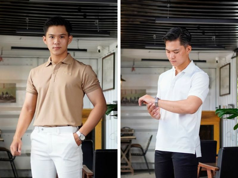 Áo polo nam trung niên cao cấp tại Lami Shop, mang lại vẻ trẻ trung và thoải mái cho quý ông.