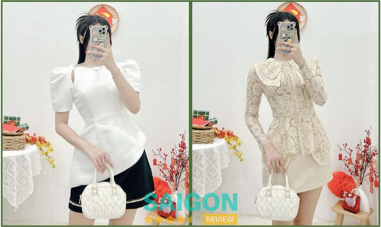 Biển hiệu cửa hàng Give Away, đơn vị chuyên thanh lý và tái sử dụng thời trang lớn tại TPHCM.