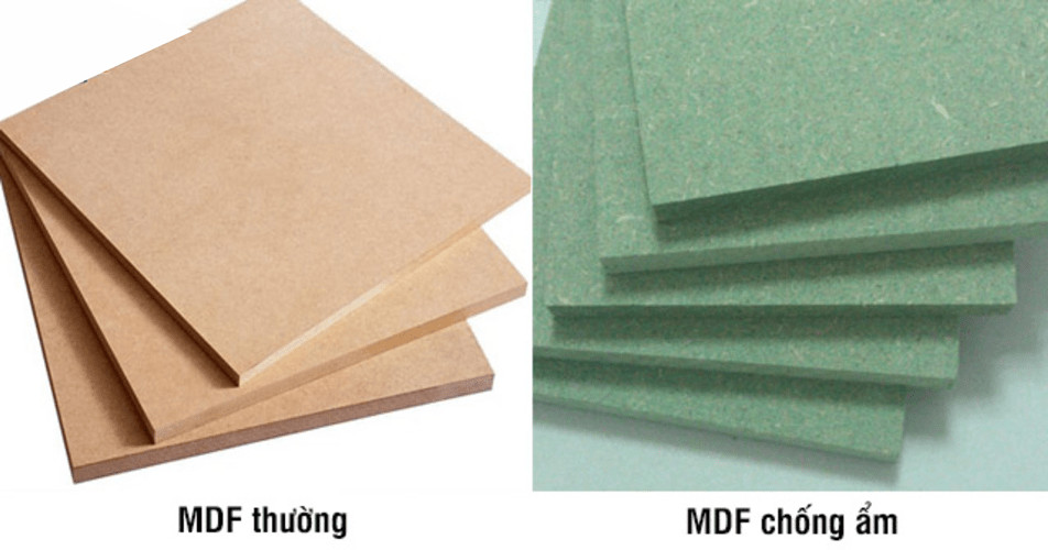 Các loại gỗ MDF phổ biến được sử dụng cho tủ quần áo decor phòng ngủ hiện đại