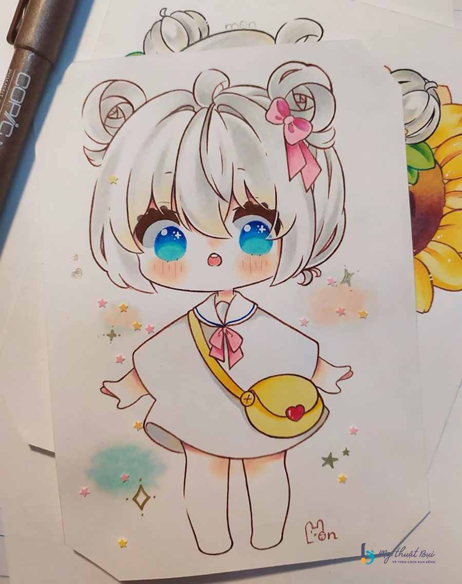 Các mẫu quần áo chibi cute với họa tiết đáng yêu, thích hợp cho phong cách hàng ngày