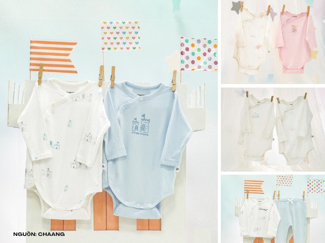 CHAANG: Hãng quần áo trẻ em từ 0-5 tuổi, sử dụng vải cotton tự nhiên, thiết kế đáng yêu và hoạt động mạnh trên thương mại điện tử