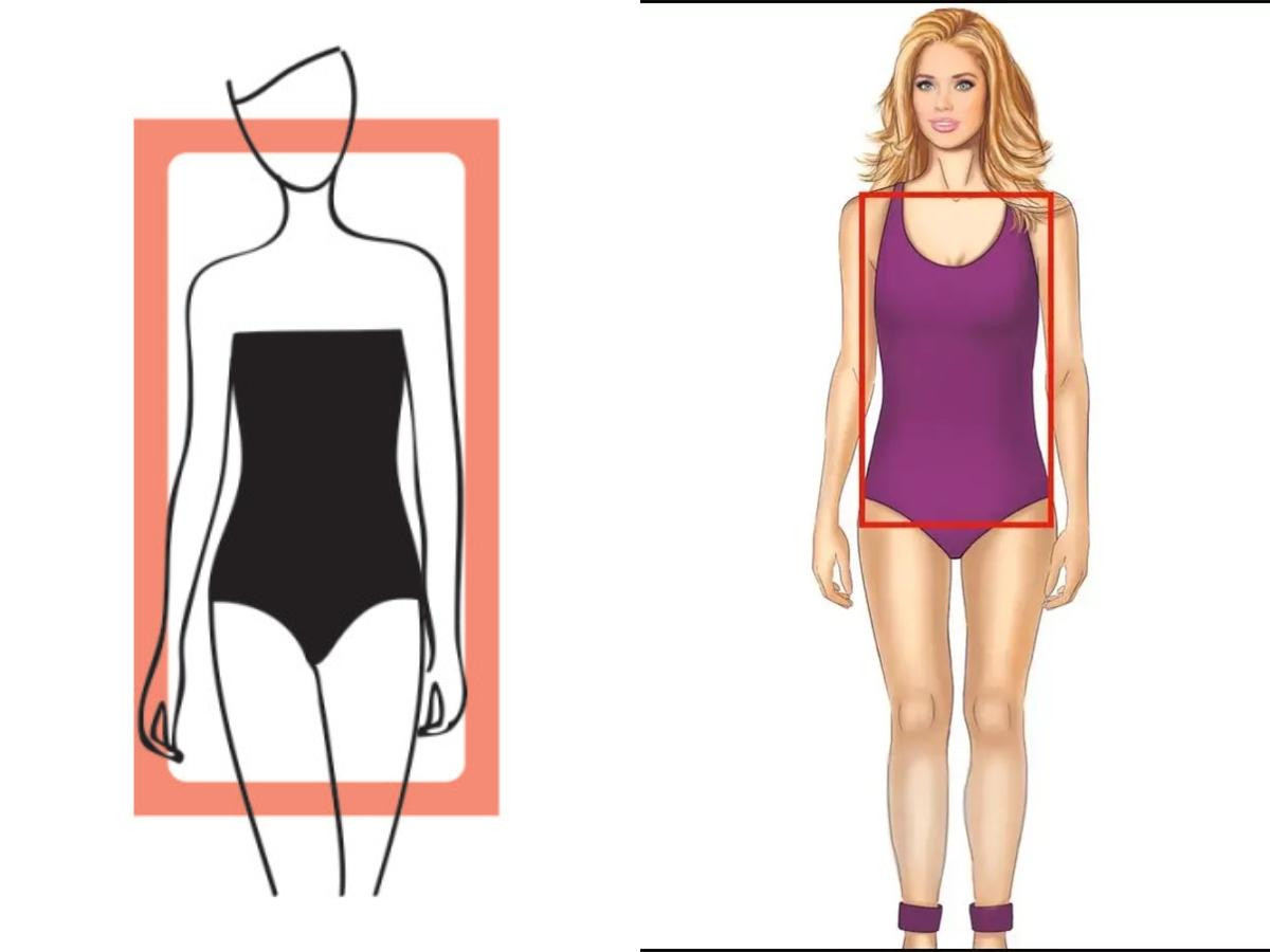 Chọn áo sơ mi babydoll và quần short xòe để tạo đường cong mềm mại cho dáng người chữ nhật, thêm phần nữ tính