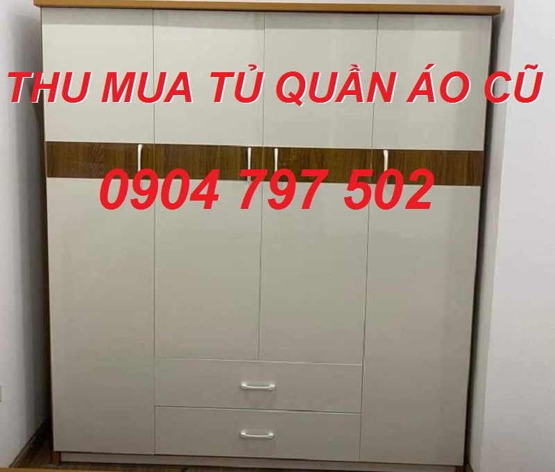 Chuyên thu mua tủ quần áo cũ các loại từ gỗ, nhựa, kim loại với giá cao.