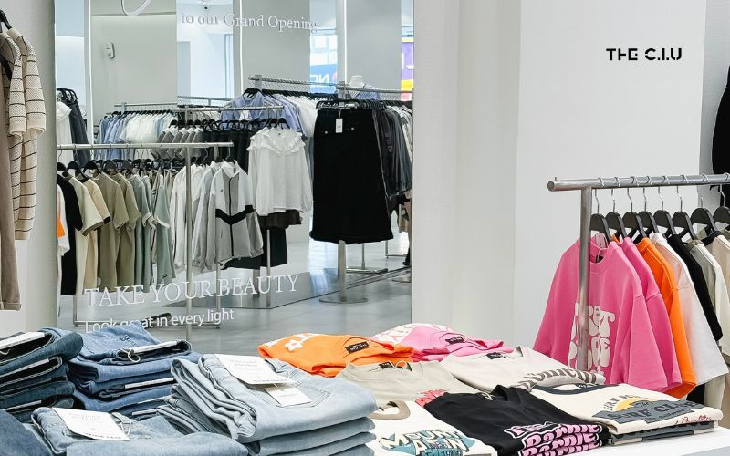 Cửa hàng thời trang The C.I.U Quang Trung Gò Vấp với không gian hiện đại và đẳng cấp