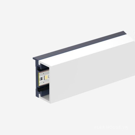 Đèn LED Taura không cần hàn, dễ dàng lắp đặt vào các đợt gỗ trong tủ quần áo, mang lại ánh sáng tiện lợi.