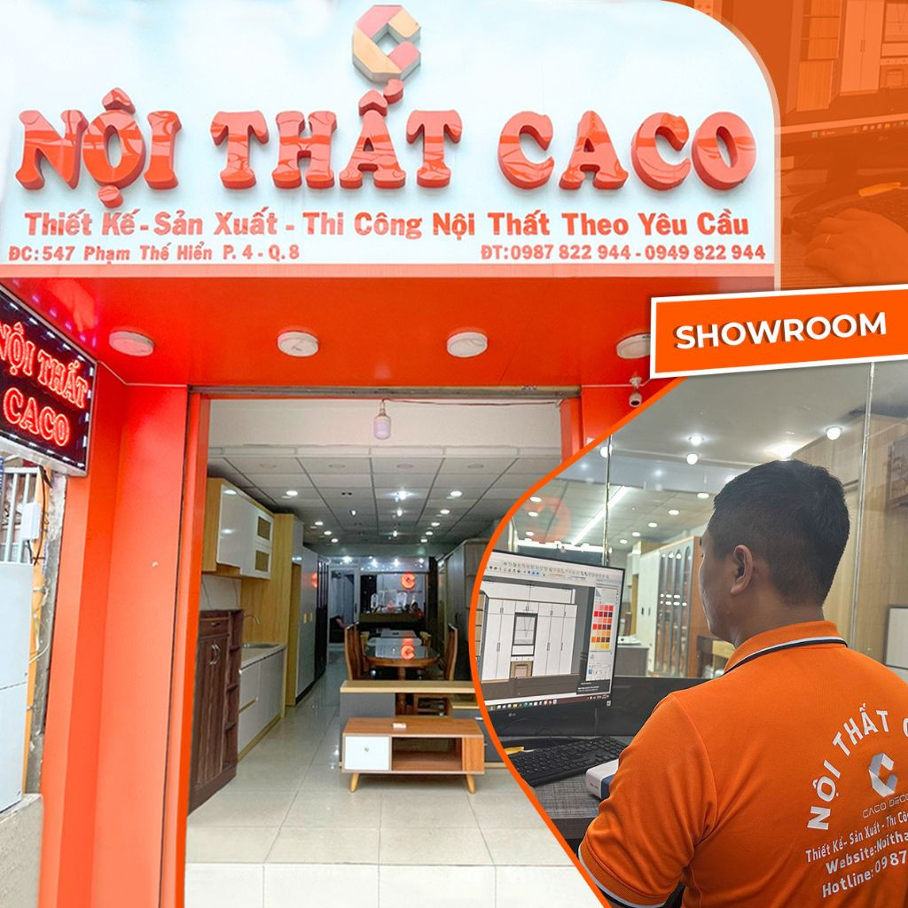 Địa chỉ Nội Thất CaCo uy tín, chuyên thiết kế và thi công các mẫu tủ quần áo đẹp và hiện đại