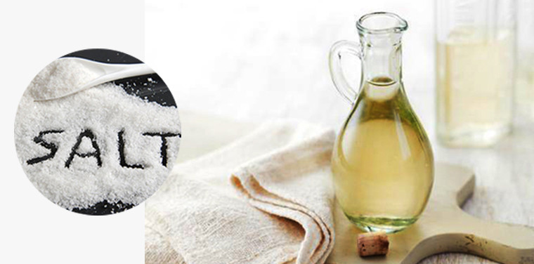 Giấm và muối - Bộ đôi hiệu quả làm sạch quần áo trắng tinh