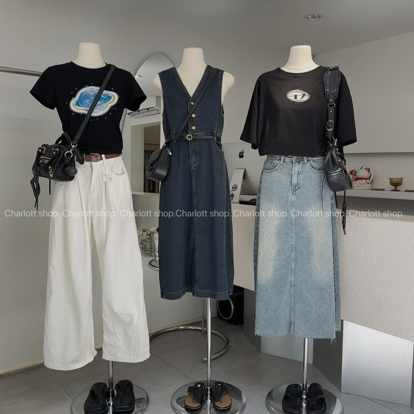 Gợi ý các set đồ phối sẵn sành điệu giúp bạn dễ dàng lựa chọn tại Charlott Shop Đặng Văn Ngữ