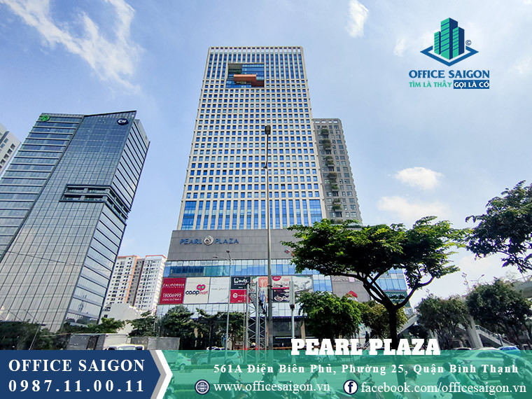 Hình ảnh khu vực tiếp khách chuyên nghiệp của dịch vụ văn phòng ảo tại Pearl Plaza