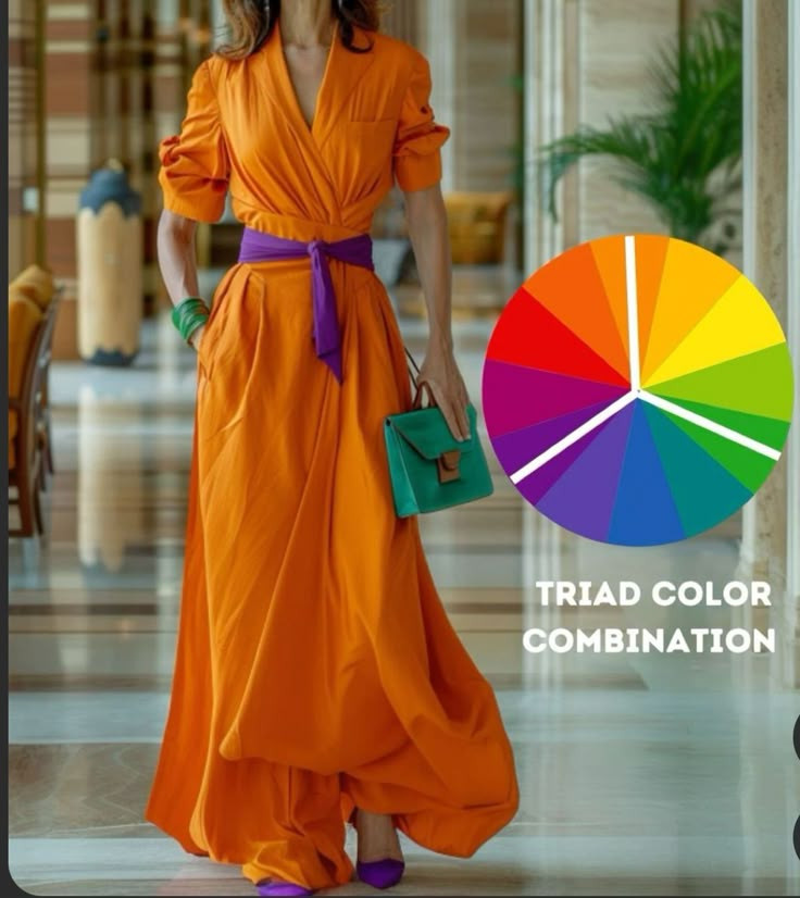 Hướng dẫn cách phối màu quần áo phối màu bổ túc bộ ba năng động