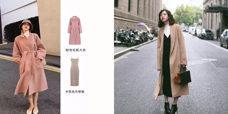 Kết hợp cùng váy hai dây tạo sự tương phản ấn tượng