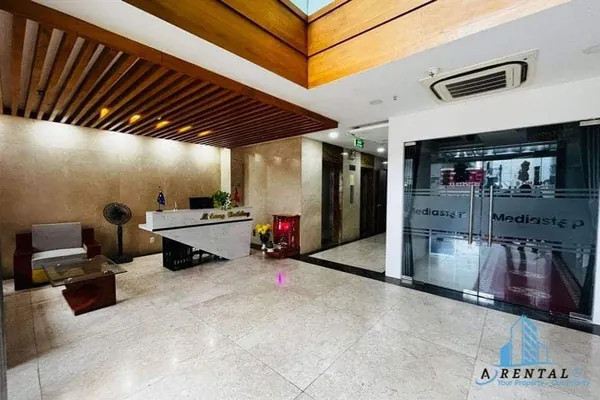 Không gian sảnh chung tiếp khách hiện đại tại văn phòng ảo quận Tân Bình