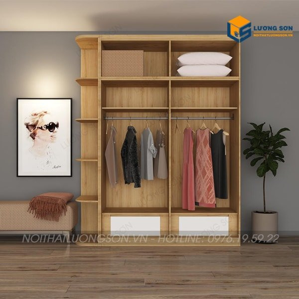 Kiểm tra kỹ lưỡng kết cấu bên trong và cơ chế hoạt động của cánh tủ