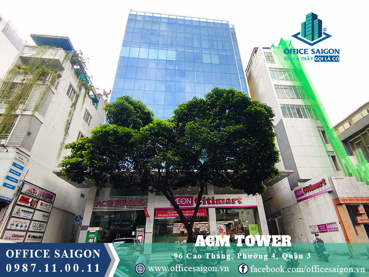 Mặt tiền tòa nhà ACM Building, địa điểm lý tưởng cho văn phòng ảo tại Quận 3
