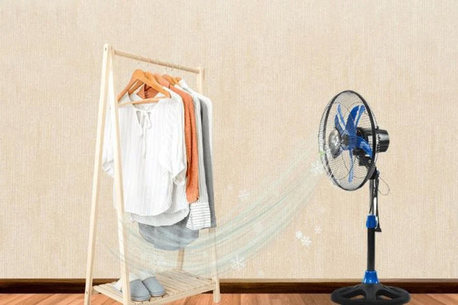 Quần áo được phơi khô hoàn toàn dưới ánh nắng mặt trời trước khi cất vào tủ