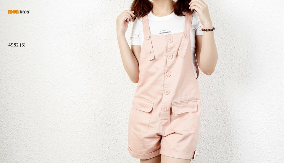 Set quần yếm đáng yêu và năng động tại Ngô Đồng Shop