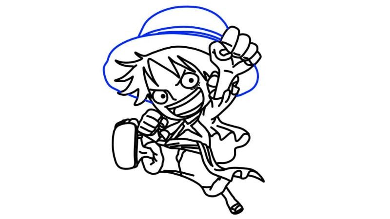 Thêm chiếc nón rơm cho Luffy chibi
