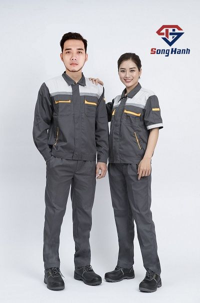 Thiết kế quần áo bảo hộ VinFast với sự phối màu hiện đại và chuyên nghiệp