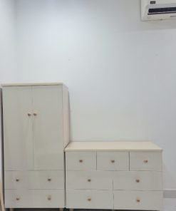 Tủ nhựa đựng đồ trẻ em in hình mẹ bồng con dễ thương