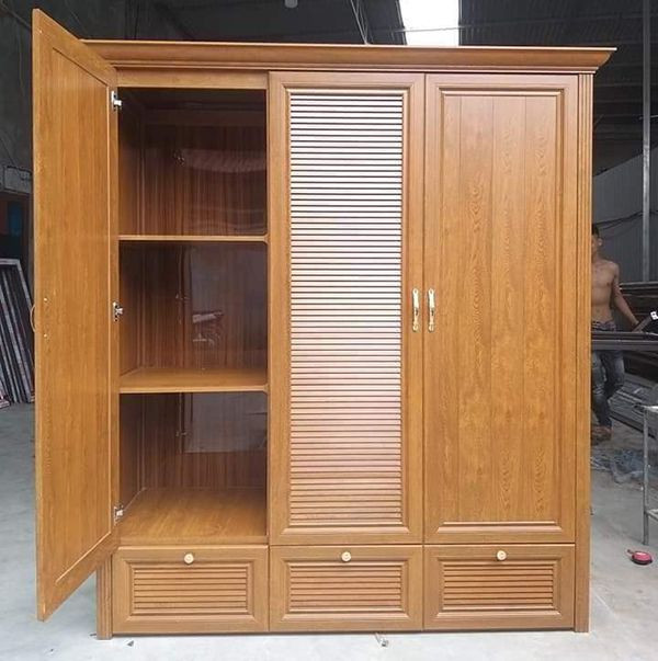 Tủ quần áo nhôm Omega cao cấp thiết kế âm tường, tối ưu không gian phòng ngủ